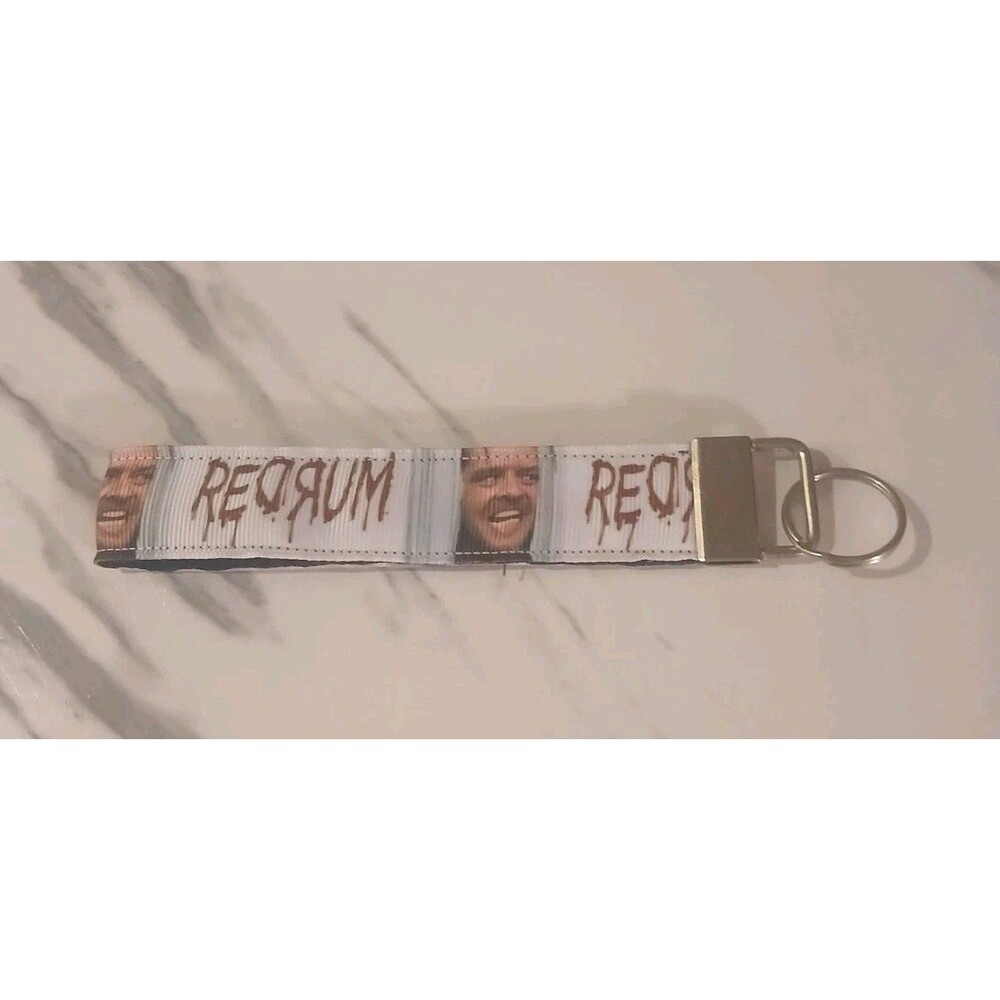 Morbid Kulture Horror Theme Ribbon Keychain